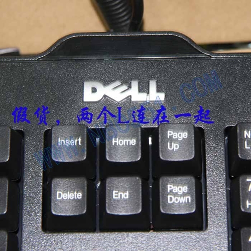 不再上当受骗 DELL 8115键盘真假对比