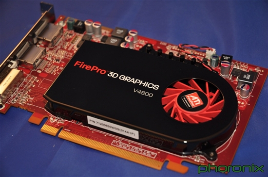 AMD专业卡测试补遗：FirePro V4800/V7800