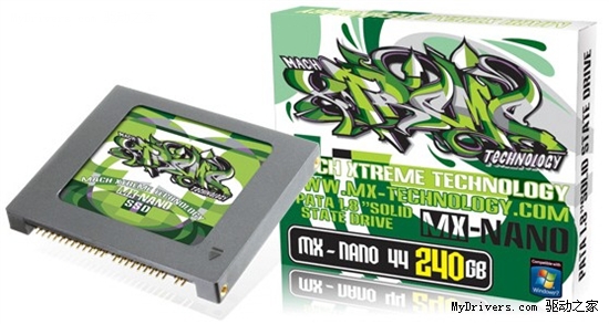 固态硬盘新军Mach推1.8寸SSD