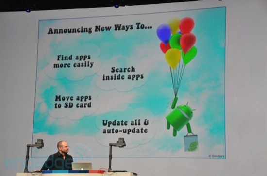 Android 2.2正式问世 发布现场实录