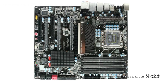 双高速接口：EVGA X58 FTW3高端主板曝光