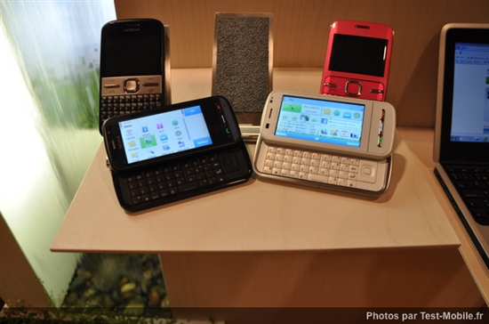 诺基亚C3、C6、E5中低端手机图片赏