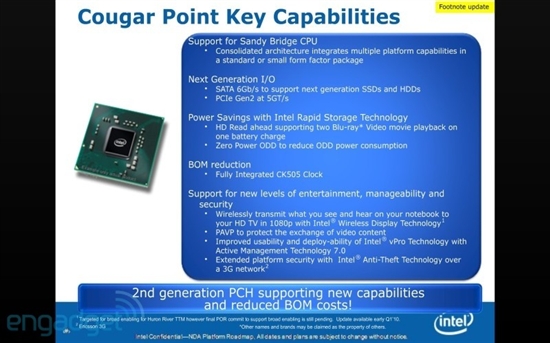 Intel移动路线图曝光四季度多款新U