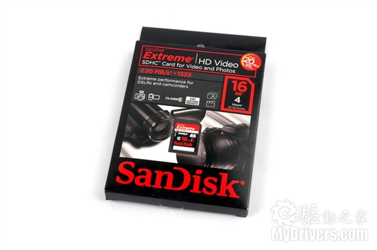 4小时高清摄录 SanDisk HD Video SDHC卡评测