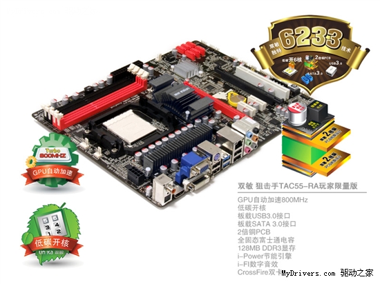 自动加速+低碳开核！双敏推出8系五虎将！