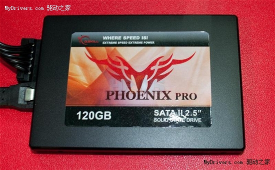 50000IOPS G.Skill展示Phoenix Pro固态硬盘