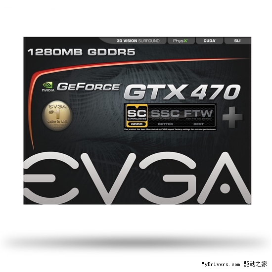 EVGA发布背板散热超频版GTX 480/470 SC+