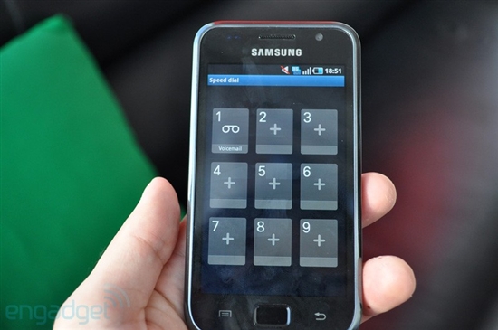 三星最强Android手机Galaxy S试玩展示