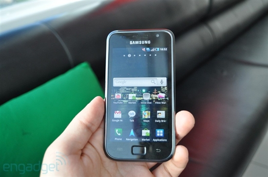 三星最强Android手机Galaxy S试玩展示