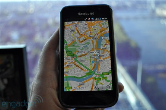 三星最强Android手机Galaxy S试玩展示