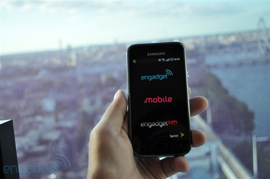 三星最强Android手机Galaxy S试玩展示