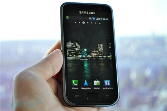 三星最强Android手机Galaxy S试玩展示