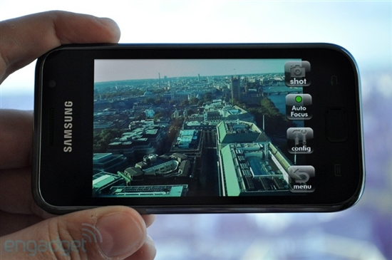 三星最强Android手机Galaxy S试玩展示