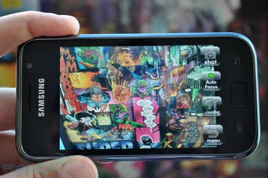 三星最强Android手机Galaxy S试玩展示