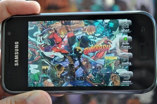 三星最强Android手机Galaxy S试玩展示