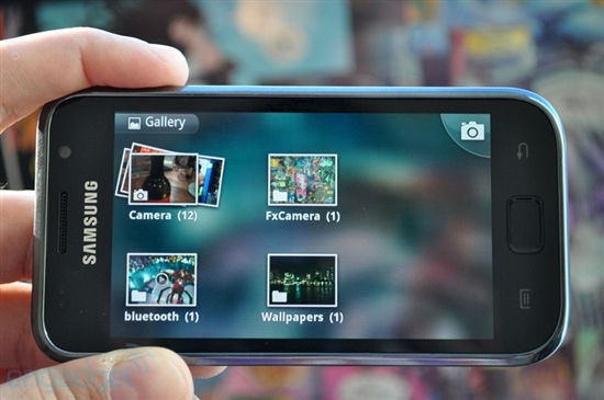 三星最强Android手机Galaxy S试玩展示