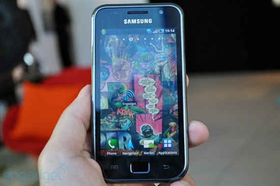 三星最强Android手机Galaxy S试玩展示