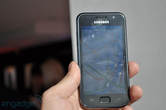 三星最强Android手机Galaxy S试玩展示