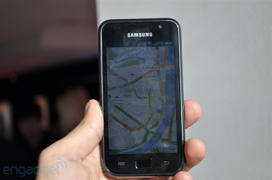 三星最强Android手机Galaxy S试玩展示