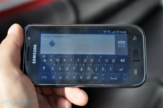 三星最强Android手机Galaxy S试玩展示