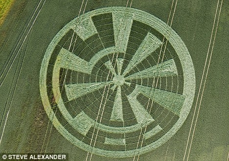 尽管麦田怪圈的设计十分惊人,但麦田主人却非常愤怒,将这种麦田θ 