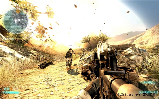 《荣誉勋章》多人模式测试版缩减采样精彩图赏