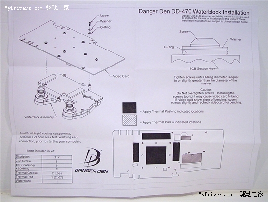 Danger Den GTX 470水冷头安装、效果实测