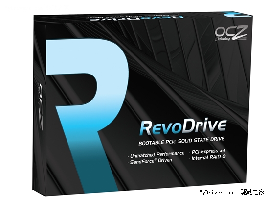 最快消费级固态硬盘：OCZ PCI-E RevoDrive正式发布
