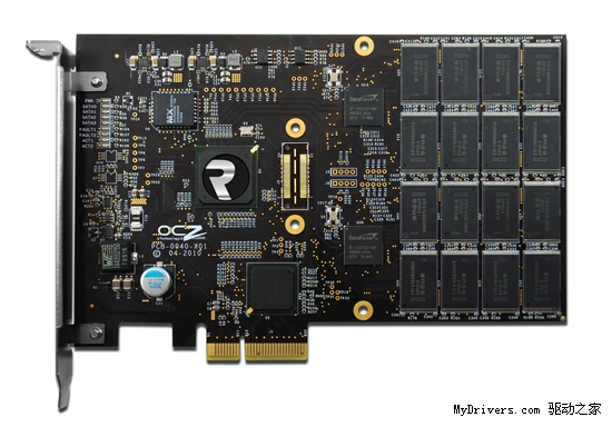 最快消费级固态硬盘：OCZ PCI-E RevoDrive正式发布