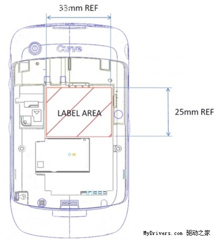 支持CDMA 黑莓新机Curve 9300通过FCC检测