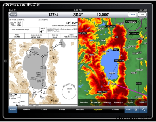 iPad终极应用之飞机仪表盘