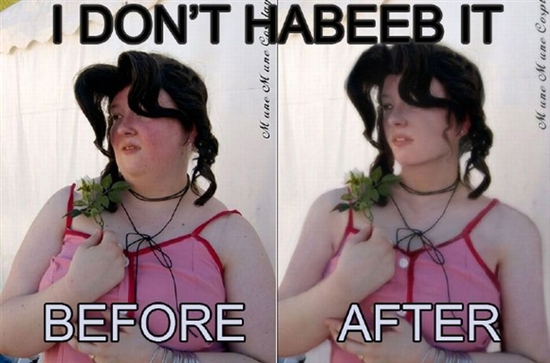 Photoshop拯救Cosplayer