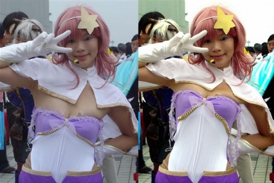 Photoshop拯救Cosplayer