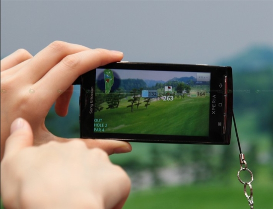 DoCoMo展示增强现实高尔夫手机助手应用