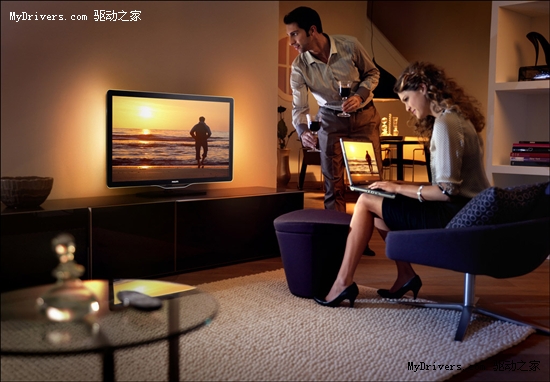 飞利浦首款LED背光3D电视开卖