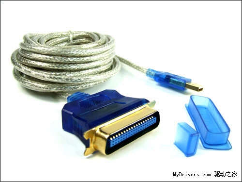长达五米：DTECH(帝特)USB转IEEE 1284打印线