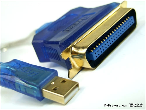 长达五米：DTECH(帝特)USB转IEEE 1284打印线
