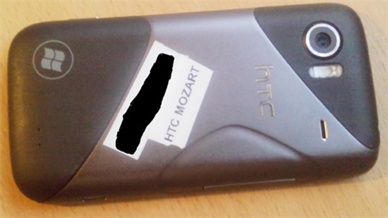 HTC WP7新机莫扎特首次曝光