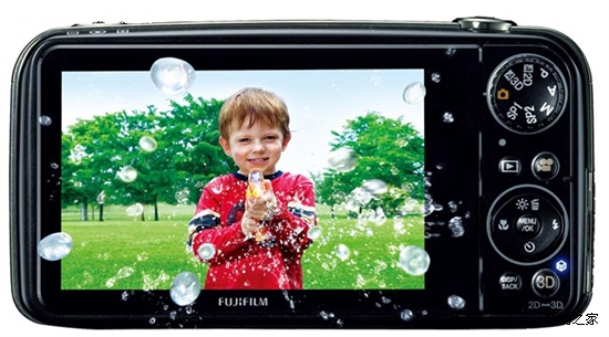 高清立体视频 富士第二代3D数码相机发布