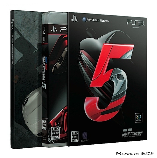 《GT5》11月3号日本发售 同捆绑蓝色PS3