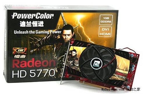 流畅运行3屏游戏！AMD HD5770显卡