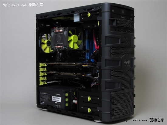 讯景单插槽HD 5770单/双卡温度、性能实测