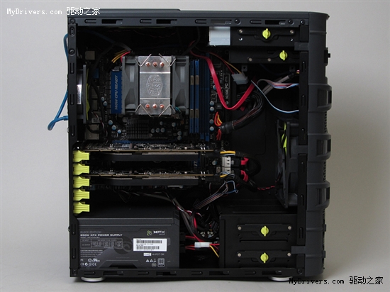 讯景单插槽HD 5770单/双卡温度、性能实测