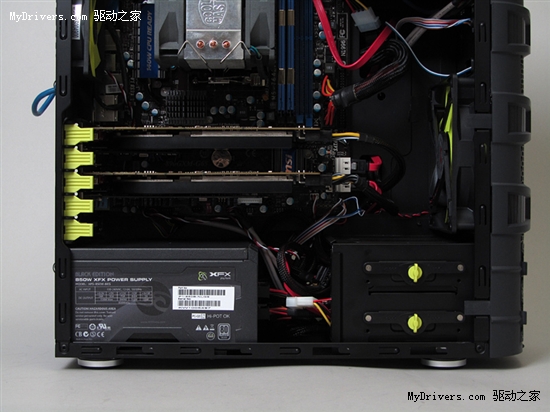 讯景单插槽HD 5770单/双卡温度、性能实测