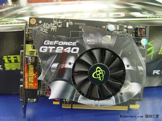 光速的跑卫 DDR5 XFX GT240称霸中端