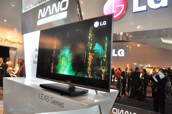 LG展示8.8mm超薄NANO LED电视