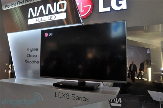 LG展示8.8mm超薄NANO LED电视