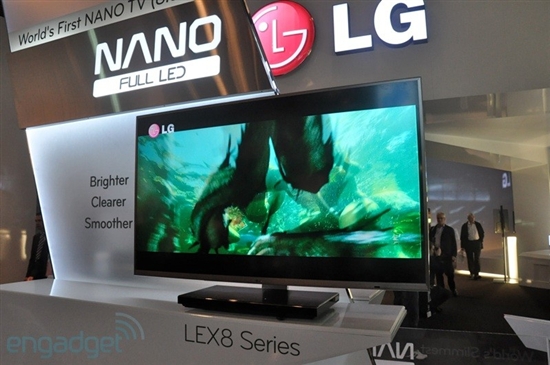 LG展示8.8mm超薄NANO LED电视