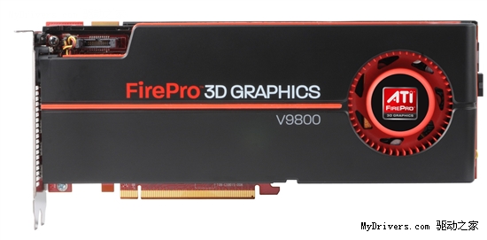 六屏输出：AMD再发旗舰专业卡FirePro V9800