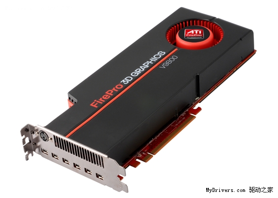 六屏输出：AMD再发旗舰专业卡FirePro V9800